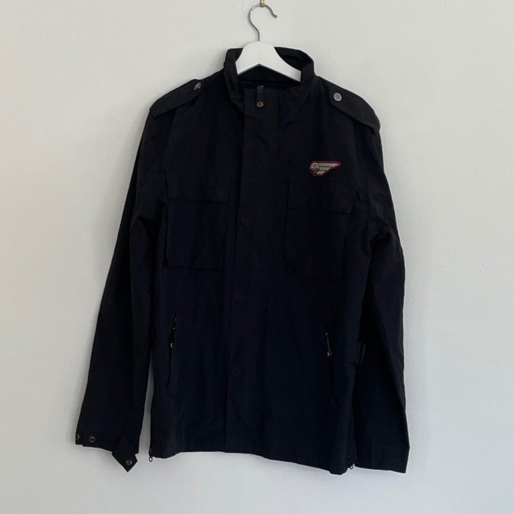 Troy Lee‎ Designs Mens Black Field Jacket Utility Moto Mesh Lined Large